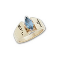 Premiere Series Women's Fashion Ring with Marquise Stone
